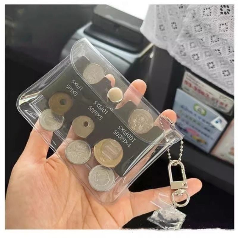 Japanese Coin Storage Box Change Storage Bag Yen Coin Holder Travel Good Coin Rack Storage Bag Coin Box - Image 3